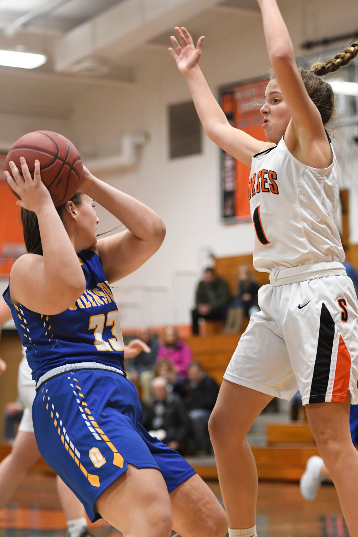 Girls Basketball: Queensbury at Schuylerville